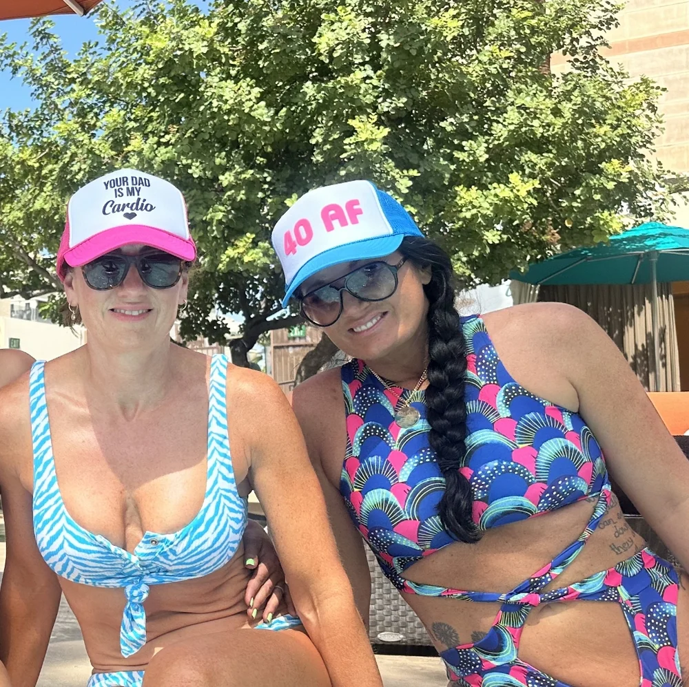 crystals bling hat